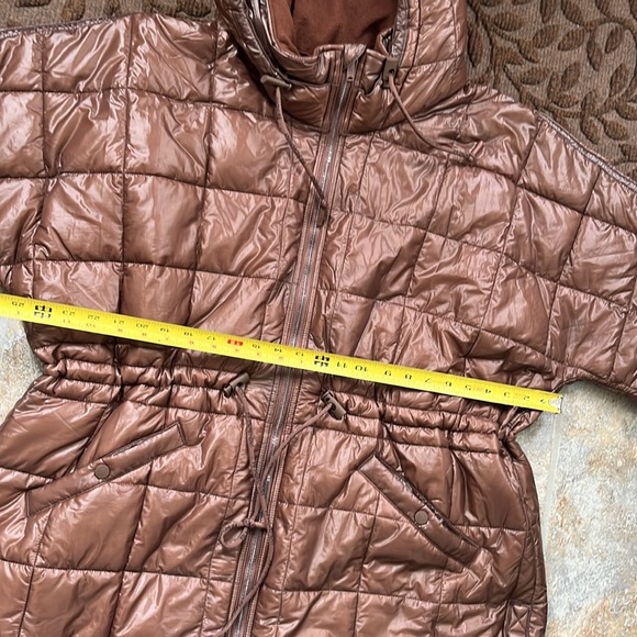 Free People Patricia Packable Puffer Poncho Size Large NWT - Picture 8 of 14